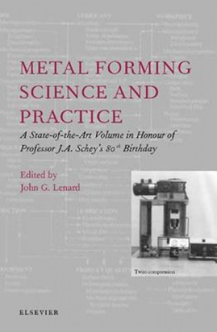 Kniha Metal Forming Science and Practice Lenard