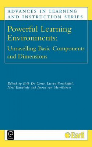Knjiga Powerful Learning Environments Erik De Corte