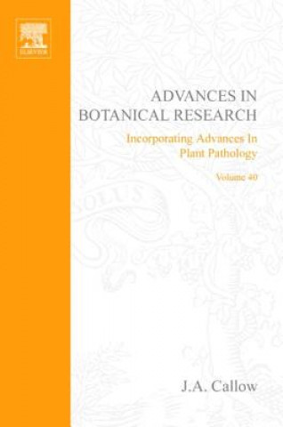 Книга Advances in Botanical Research J. A. Callow