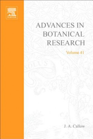Книга Advances in Botanical Research J. A. Callow