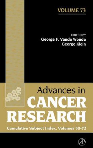 Kniha Advances in Cancer Research George F. Vande Woude