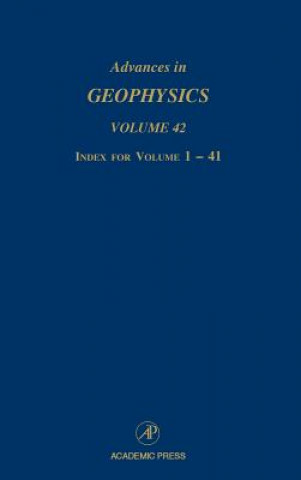 Книга Advances in Geophysics Renata Dmowska
