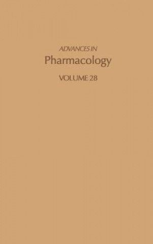 Livre Advances in Pharmacology J. Thomas August