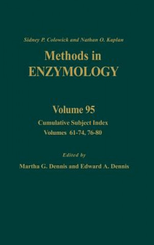 Könyv Cumulative Subject Index, Volumes 61-74, 76-80 Zach Dennis