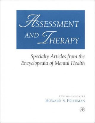 Kniha Assessment and Therapy Howard S. Friedman