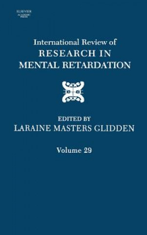 Knjiga International Review of Research in Mental Retardation Laraine Masters Glidden