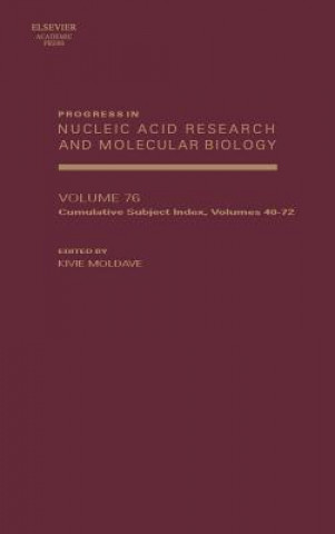 Carte Progress in Nucleic Acid Research and Molecular Biology Kivie Moldave