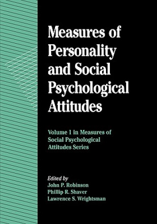 Книга Measures of Personality and Social Psychological Attitudes John Paul Robinson