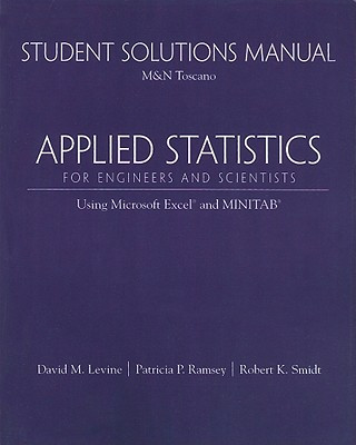 Boek Student Solutions Manual for Applied Statistics for Engineers and Scientists David M. Levine