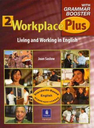 Książka Workplace Plus 2 with Grammar Booster Workbook Saslow Joan M.