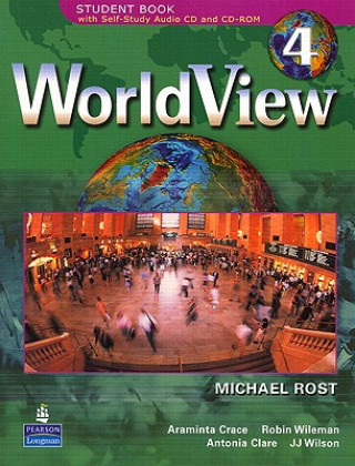 Knjiga WorldView 4 Student Book 4A w/CD-ROM (Units 1-14) Michael Rost