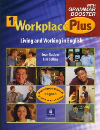 Книга Workplace Plus 1 with Grammar Booster Saslow Joan M.