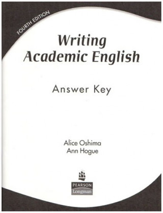Carte Writing Academic English Ann Hogue