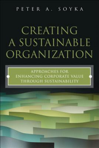 Kniha Creating a Sustainable Organization Peter A. Soyka