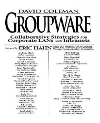 Könyv Groupware David Coleman