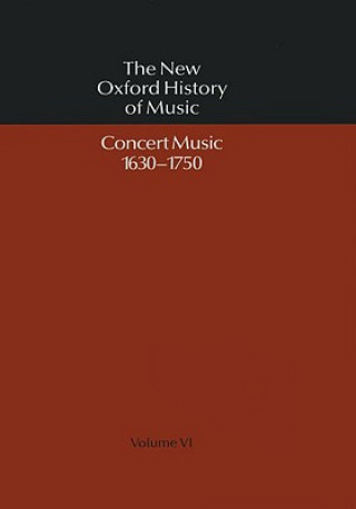 Kniha Concert Music 1630-1750 Gerald Abraham