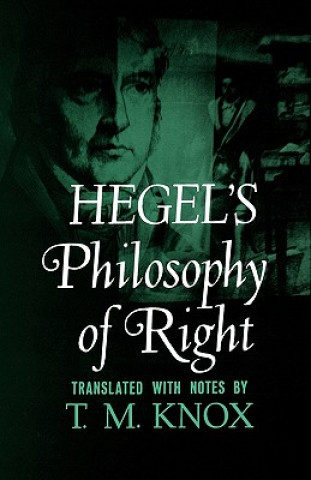 Book Philosophy of Right Georg Wilhelm Friedrich Hegel