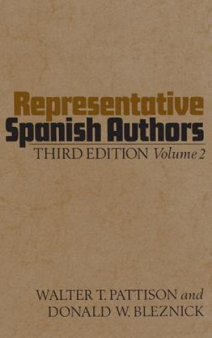 Buch Representative Spanish Authors Walter Pattison