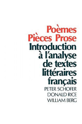 Kniha Poemes, Pieces, Prose Schpfer