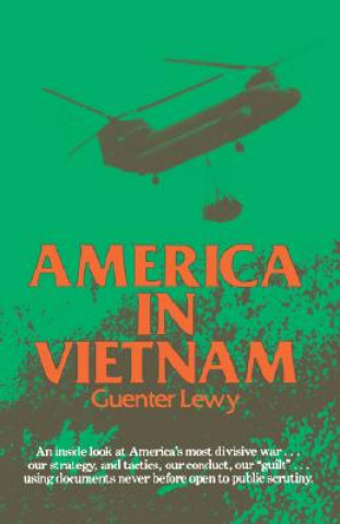 Libro America in Vietnam Guenter Lewy