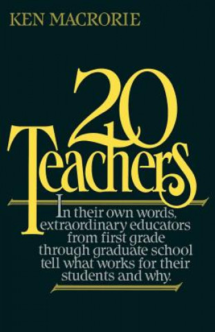 Livre Twenty Teachers Macrorie