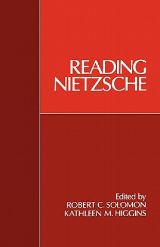 Livre Reading Nietzsche Robert C. Solomon