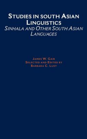 Книга Studies in South Asian Linguistics James W. Gair