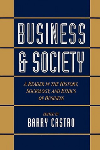 Kniha Business and Society Barry Castro