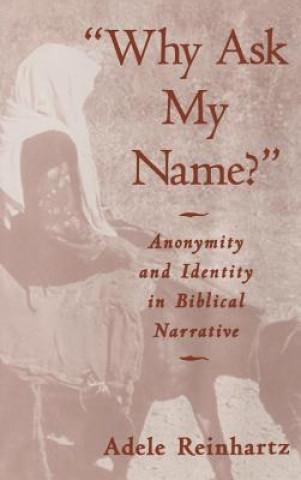 Kniha 'Why Ask My Name?' Adele Reinhartz