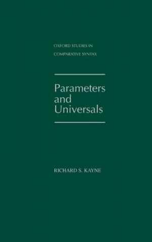 Könyv Parameters and Universals Richard S. Kayne