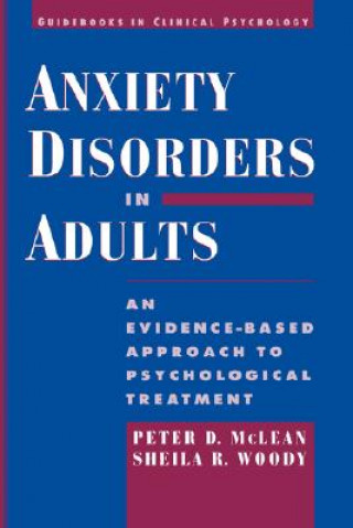 Książka Anxiety Disorders in Adults Peter D. McLean