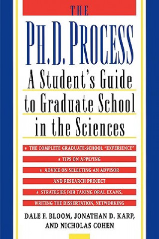 Knjiga Ph.D. Process Nicholas Cohen