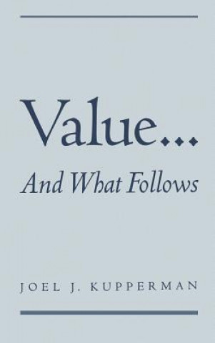 Carte Value... and What Follows Joel J. Kupperman