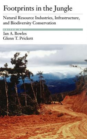 Kniha Footprints in the Jungle Ian A. Bowles