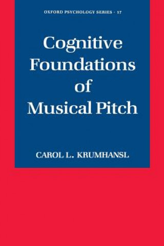 Kniha Cognitive Foundations of Musical Pitch Carol L. Krumhansl