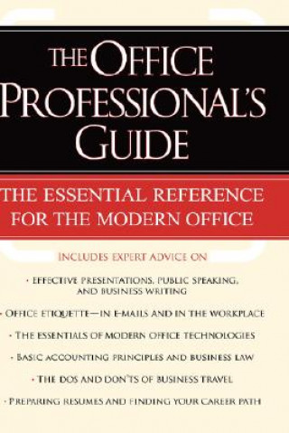 Könyv Office Professional's Guide Erin McKean