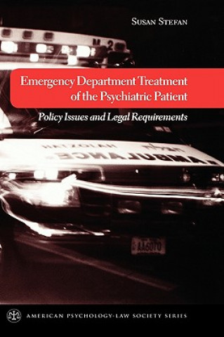Kniha Emergency Department Treatment of the Psychiatric Patient Susan Stefan