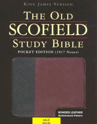 Kniha Old Scofield Study Bible, KJV, Basketweave Black/Burgundy C. I. Scofield
