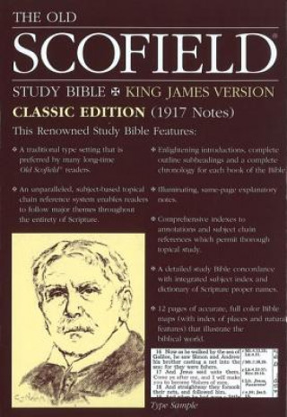 Book Old Scofield (R) Study Bible, KJV, Classic Edition - Bonded Leather, Navy, Thumb Indexed Oxford University Press