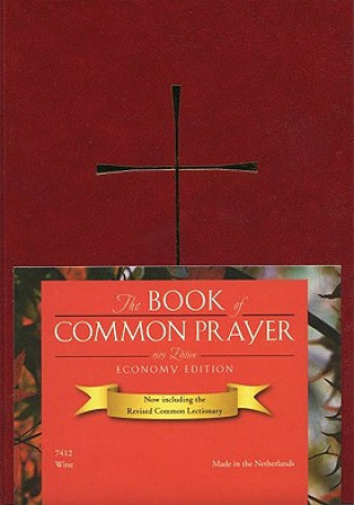 Carte 1979 Book of Common Prayer Economy Edition, imitation leather wine color 