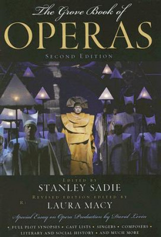 Knjiga Grove Book of Operas Stanley Sadie