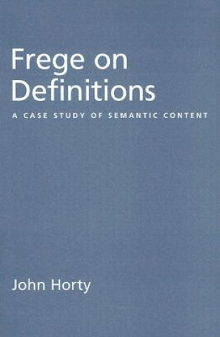 Buch Frege on Definitions John F. Horty