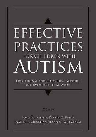 Kniha Effective Practices for Children with Autism James K. Luiselli