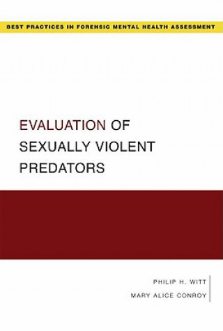 Book Evaluation of Sexually Violent Predators Philip Witt