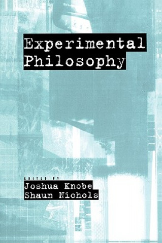 Kniha Experimental Philosophy Joshua Knobe