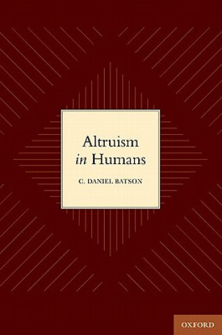 Kniha Altruism in Humans C.Daniel Batson