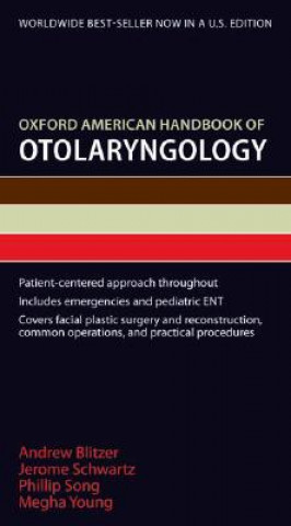 Carte Oxford American Handbook of Otolaryngology Andrew Blitzer