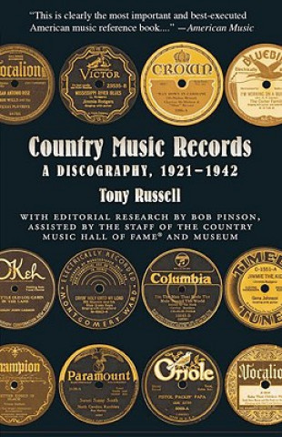 Carte Country Music Records Tony Russell