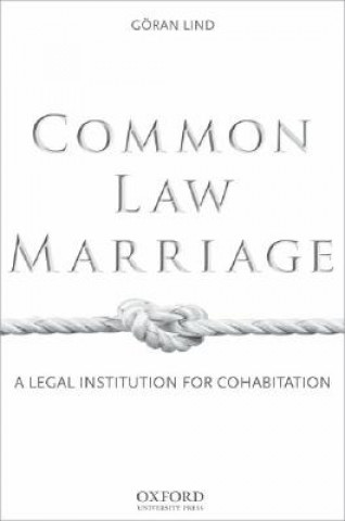 Kniha Common Law Marriage Goran Lind