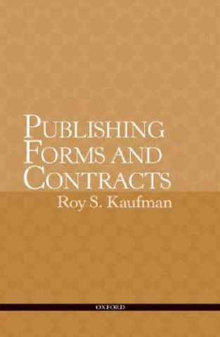 Βιβλίο Publishing Forms and Contracts Roy S. Kaufman